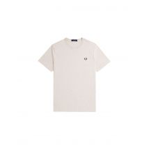 Camiseta fred perry crew neck hombre beige