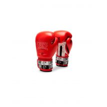 Guantes de boxeo leone iconic rojo