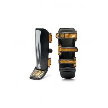 Espinilleras de boxeo leone iuter negro