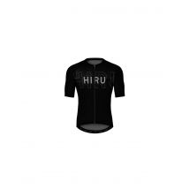 Maillot de ciclismo hyru core jersey hombre negro