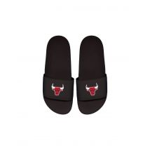 Chanclas islide chicago bulls negro