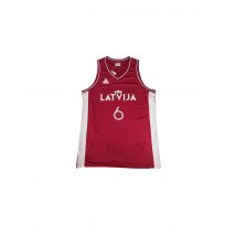 Camiseta peak basketball morado rojo blanco