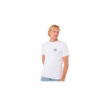 Camiseta rip curl staple hombre blanco