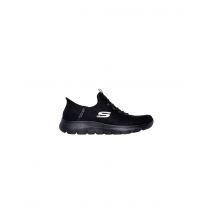 Zapatillas skechers summits black mesh/trim mujer