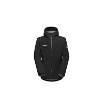 Chaqueta mamut con capucha linard guide hs hombre negro
