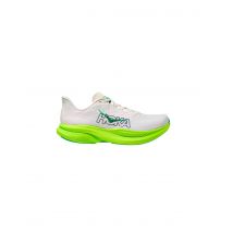 Zapatillas de running hoka mach 6 hombre blanco/neon lime