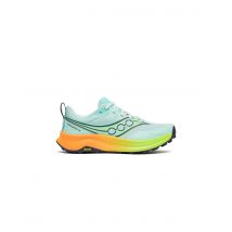 Zapatillas de running saucony peregrine 16 mujer aqua/citron
