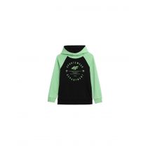 Sudadera 4f m221 niño deep negro