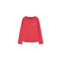 Camiseta astore lung mujer rosa