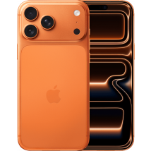 Apple iPhone 17 Pro Max Dual SIM (1TB Cosmic Orange) at Â£29 on Pay Monthly 500GB (24 Month contract) with Unlimited mins & texts; 500GB of 5G data. Â£73.99 a month.