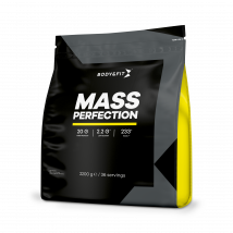 Mass Perfection - Body&Fit - Milkshake Banane - 2,2 Kg (36 Shakes)