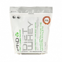 Protéines en poudre de régime Diet Whey - PHD Nutrition - Vanille Crémeuse - 1 Kg (40 Shakes)