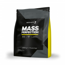 WEIGHT GAINER MASS PERFECTION | Body&Fit | Milkshake vanille | 4,4 kg (73 shakes)