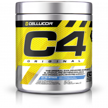 C4 Original Pre-workout - Cellucor - Framboise Bleue - 390 Grammes (60 Doses)