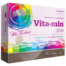 Gélule de vitamines pour femme Vita-Min Plus Ladies - Olimp Supplements - 30 Gélules