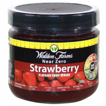 Confitures Jam and Jelly Fruit Spread - Walden Farms - Fraise - 340 Grammes (22 Doses)
