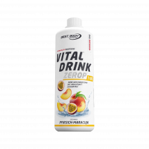 Vital Drink Zerop - Best Body Nutrition - Pêche Et Fruit De La Passion - 1000 Ml (200 Doses)