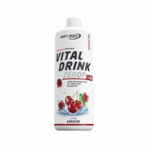 Vital Drink Zerop - Best Body Nutrition - Cerise - 1000 Ml (200 Doses)