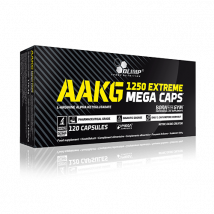 AAKG eXtreme 1250 Mega Caps - Olimp Supplements - 300 Gélules