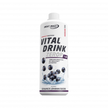 Vital Drink Zerop - Best Body Nutrition - Groseille - 1000 Ml (200 Doses)