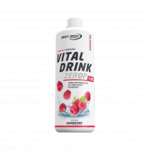 Vital Drink Zerop - Best Body Nutrition - Framboise - 1000 Ml (200 Doses)