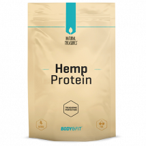 Protéines de chanvre Pure Hemp Protein - Body&Fit - Naturel - 500 Grammes