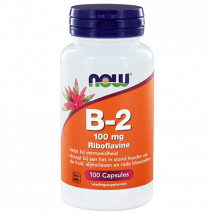 Vitamine B-2 - Now Foods - 100 Gélules