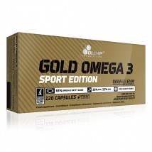 Gold Omega-3 Sport edition - Olimp Supplements - 120 Gélules (2 Mois)