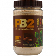 PB2 - Beurre de cacahuètes en poudre avec chocolat de haute qualité - Bell Plantation - Chocolat - 453 Grammes