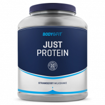Protéines en poudre Just Protein - Body&Fit - Milkshake Fraise - 2 Kg (66 Shakes)