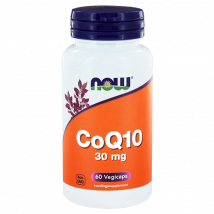 Gélules végétariennes de coenzyme Q10 CoQ10 30 mg Vegetarian - Now Foods - 60 Gélules Végétariennes