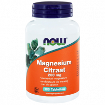 Comprimés Magnesium Citrate - Now Foods - 100 Comprimés