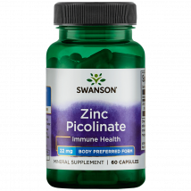 Gélules Zinc Picolinate Body Preferred Form 22 mg - Swanson - 60 Gélules