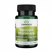 Full Spectrum Bacopa Monniera 50 mg - Swanson - 90 Gélules