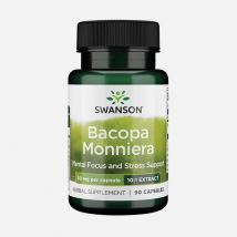 Full Spectrum Bacopa Monniera 50 mg - Swanson - 90 Gélules