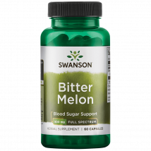 Full Spectrum Bitter Melon 500mg - Swanson - 60 Gélules