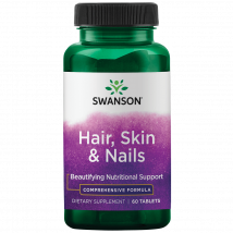 Hair, Skin & Nails Tabs - Swanson - 60 Comprimés