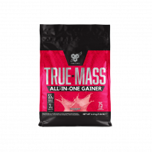 Gainer True Mass All-in-One - BSN - Fraise - 4,2 Kg