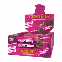 Barres Carb Killa Grenade - Grenade - Chocolat Noir À La Framboise - 720 Grammes (12 Barres)