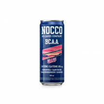 Nocco BCAA Drink - Nocco - No Carbs Company - Fraise - 1 Pièces (330 Ml)