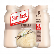 Substituts de repas prêts à boire multipack Slimfast - SlimFast - Vanille - 325 Ml (6 Bouteilles)