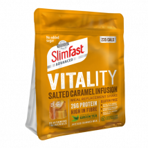 Poudres Vitality SlimFast Advanced - SlimFast - Caramel Au Beurre Salé - 400 Grammes (10 Shakes)