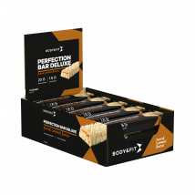 Perfection Bar Deluxe - Body&Fit - Caramel Cacahuète - 825 Grammes (15 Barres)