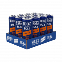 Nocco BCAA Drink - Nocco - No Carbs Company - Pêche - 12 Pièces (3960 Ml)