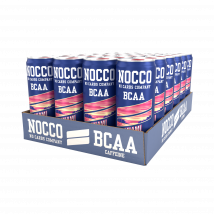 Nocco BCAA Drink - Nocco - No Carbs Company - Fraise - 12 Pièces (3960 Ml)