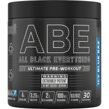 ABE Ultimate Pre-Workout - Applied Nutrition - Framboise Bleue Glacée - 315 Grammes (30 Doses)