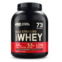 GOLD STANDARD 100% WHEY PROTEIN | Optimum Nutrition | Doublement chocolaté | 2,27 kg (71 Portions)