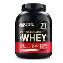 GOLD STANDARD 100% WHEY PROTEIN - Optimum Nutrition - Cookies & Cream (biscuits & Crème) - 71 Servings (2270 Grammes)