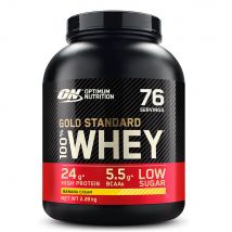 GOLD STANDARD 100% WHEY PROTEIN | Optimum Nutrition | Crème de Banane | 2,27 kg (71 Portions)