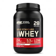 GOLD STANDARD 100% WHEY PROTEIN | Optimum Nutrition | *Cookies & Cream (Biscuits & Crème) / 10% de réduction | 896 grammes (28 Portions)